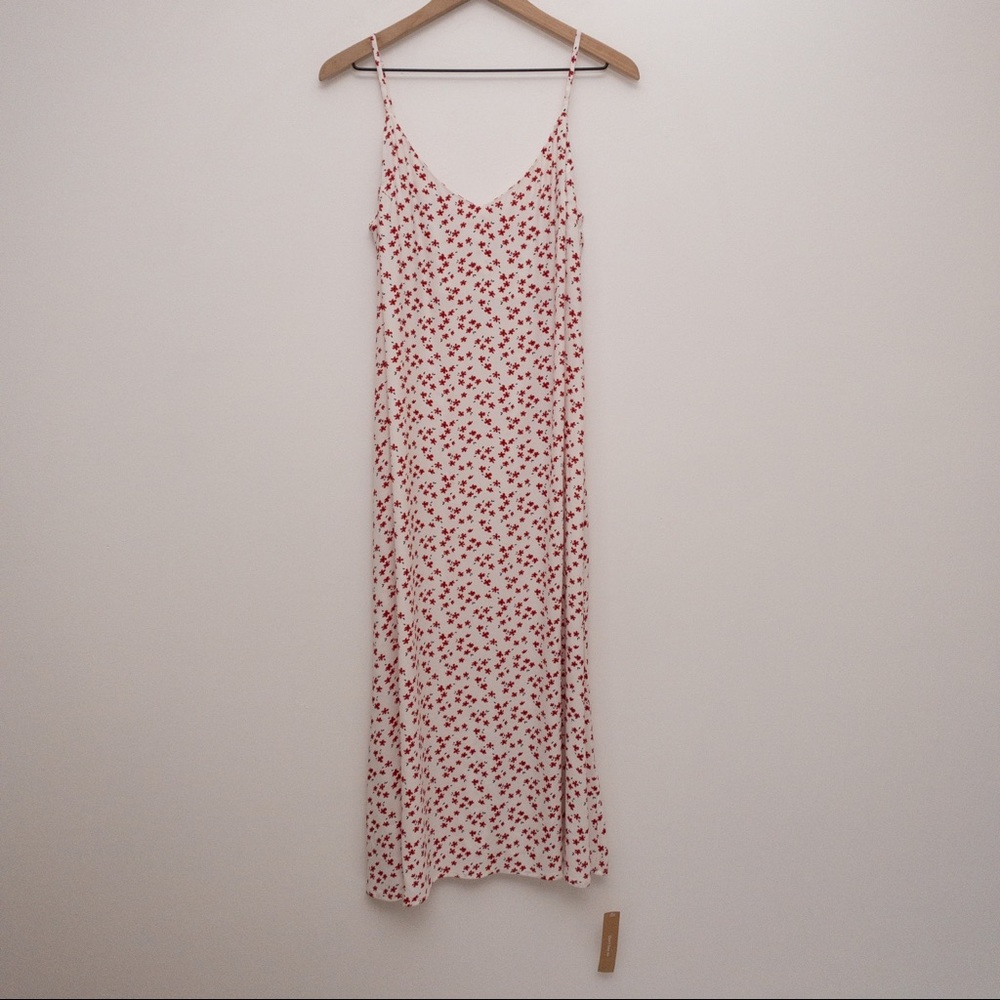 REFORMATION Boston Midi Slipdress in Sophia - Picture 4 of 11